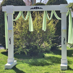 Alternative view of Wedding Arch - Single